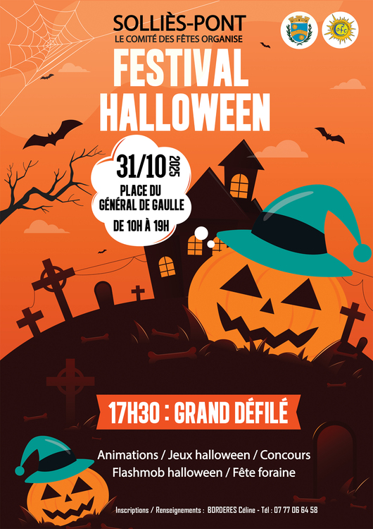Festival Halloween Divers Place du général de Gaulle