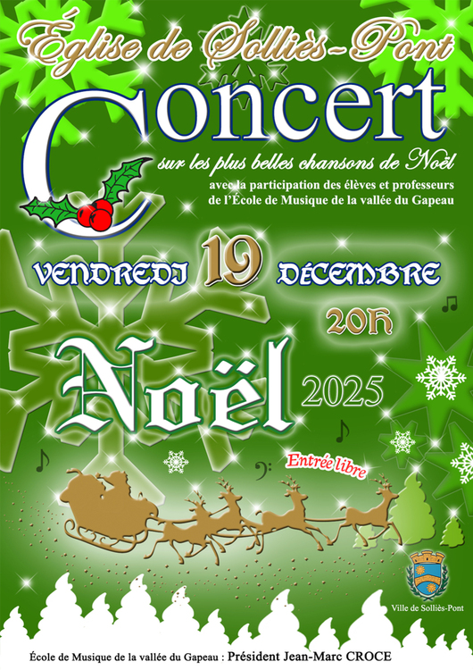 Concert de Noël Divers Eglise Saint Jean-Baptiste