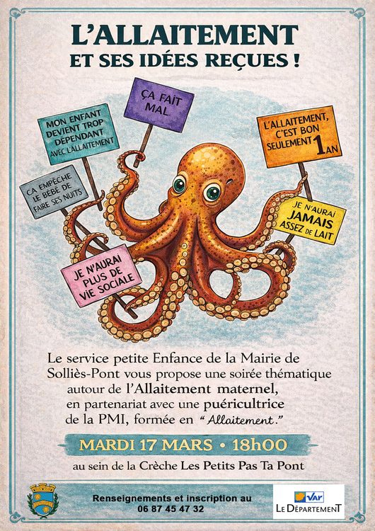 L'allaitement et ses idées reçues ! Divers Crèche Les Petits Pas Ta Pont