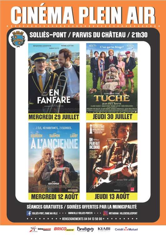Cinéma plein air Divers Parvis du château