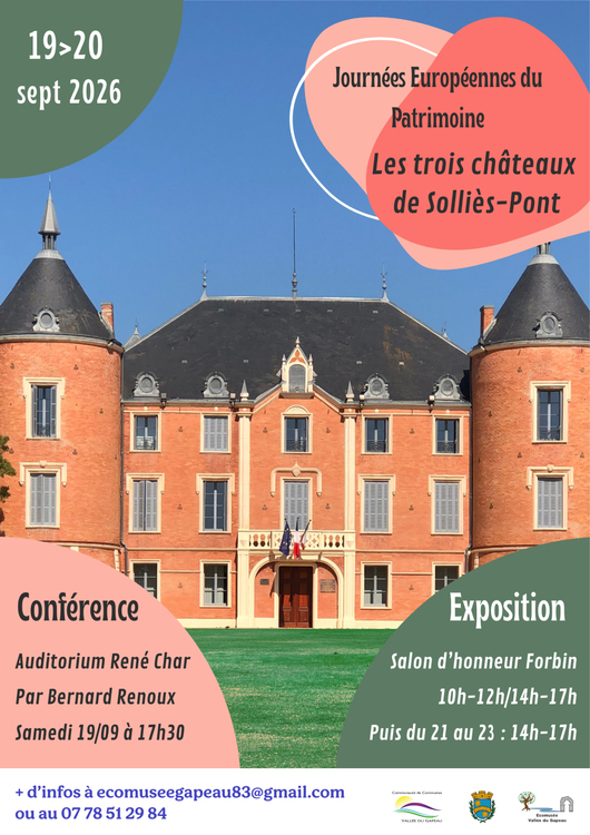 Conférence - Exposition Culture Médiathèque R. Char - Château