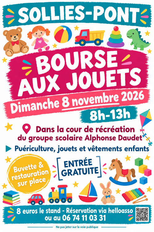Bourse aux jouets Divers Ecole Alphonse Daudet