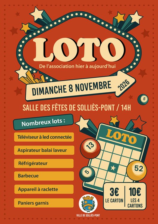 Loto d'Hier à aujourd'hui Divers Salle des fêtes