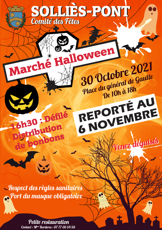 Halloween Divers Place du général de Gaulle - Solliès-Pont