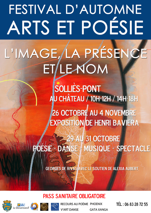 Festival d'automne Arts et poésie Culture Au château - Solliès-Pont