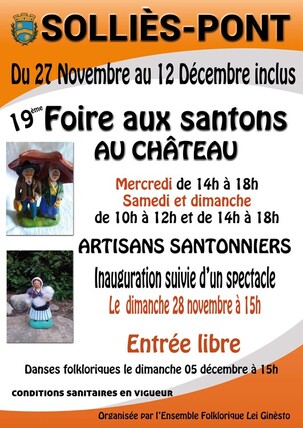 Foire aux santons Divers Salles du chteau - Sollis-Pont
