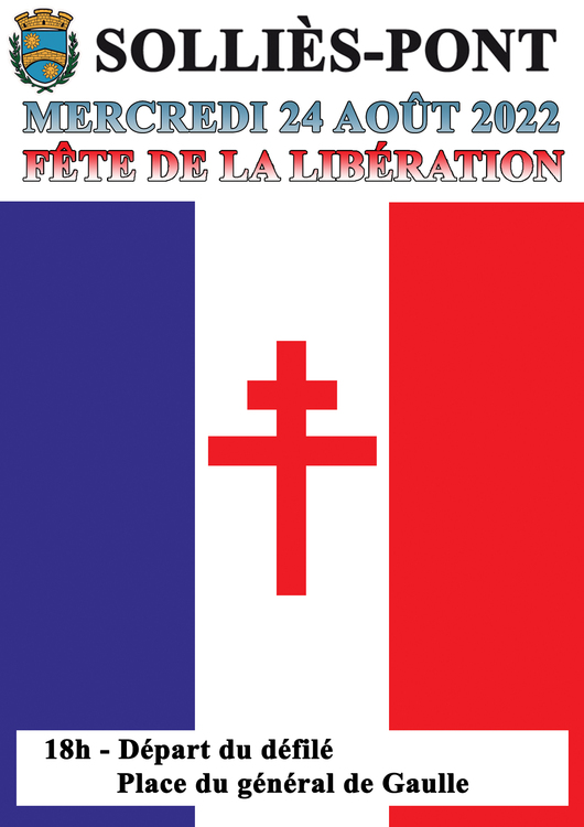 Fête de la Libération Patriotique Place du général de Gaulle - Solliès-Pont