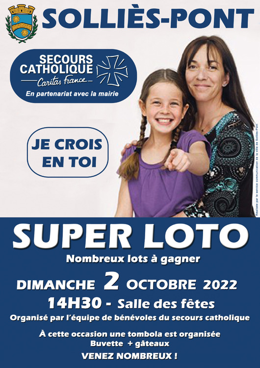 Loto du Secours catholique Divers Salle des fêtes - Solliès-Pont