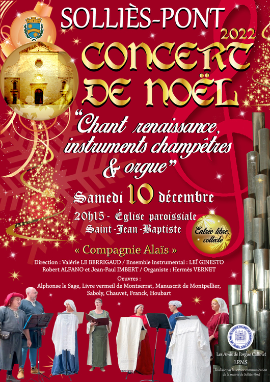 Concert de Noël Divers Eglise paroissiale Saint Jean-Baptiste