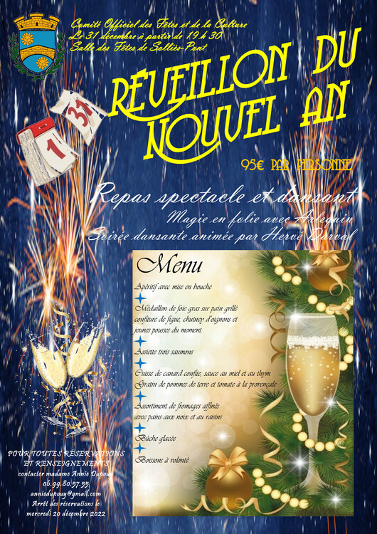 Réveillon du nouvel an Divers Salle des fêtes