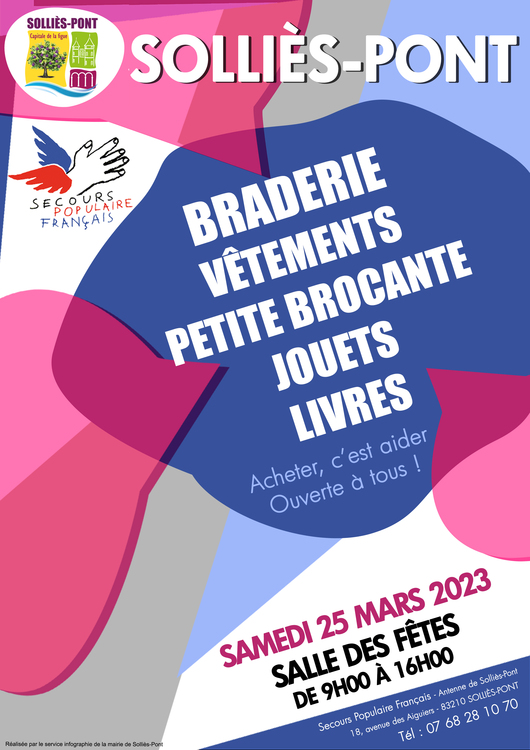 Braderie du secours populaire Divers Salle des fêtes