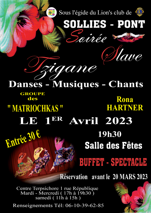 Soirée slave, tzigane Divers Salle des fêtes