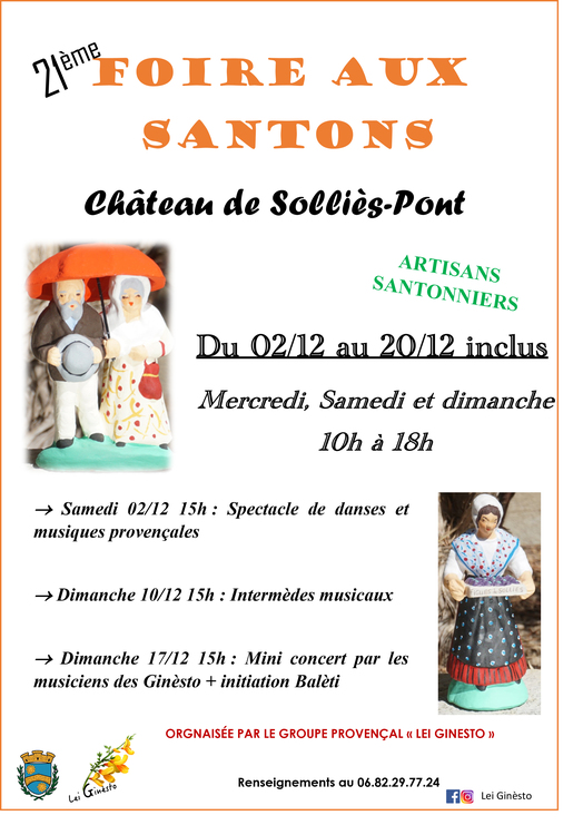 21ème foire aux santons Divers Château