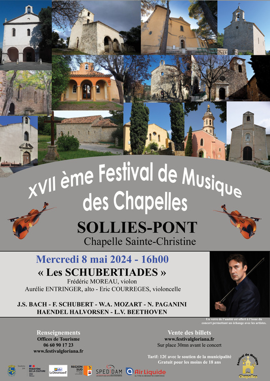 Festival de musique des chapelles Culture Chapelle Sainte Christine