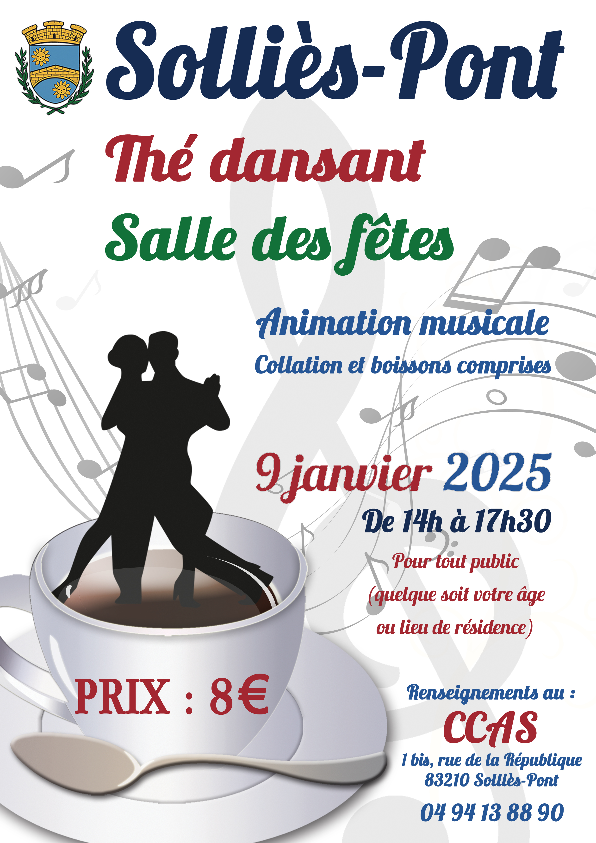 Th dansant Divers Salle des ftes