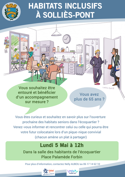 Habitats inclusifs à Solliès-Pont Divers Salle des habitants de l'écoquartier