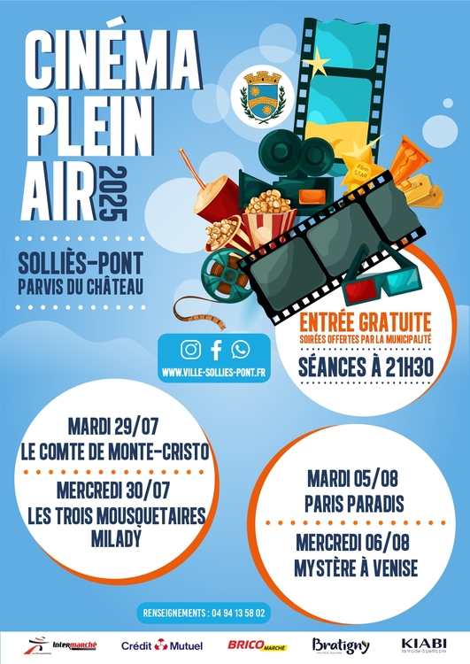 Cinéma plein air Divers Parvis du Château