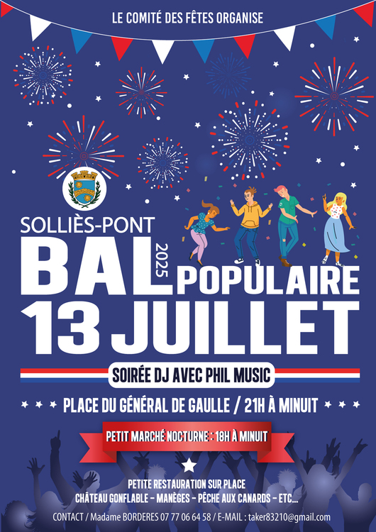 Bal populaire Divers Place du général de Gaulle