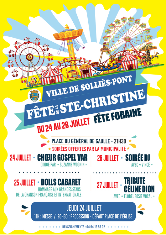 Fête de la Sainte Christine Divers Place du général de Gaulle