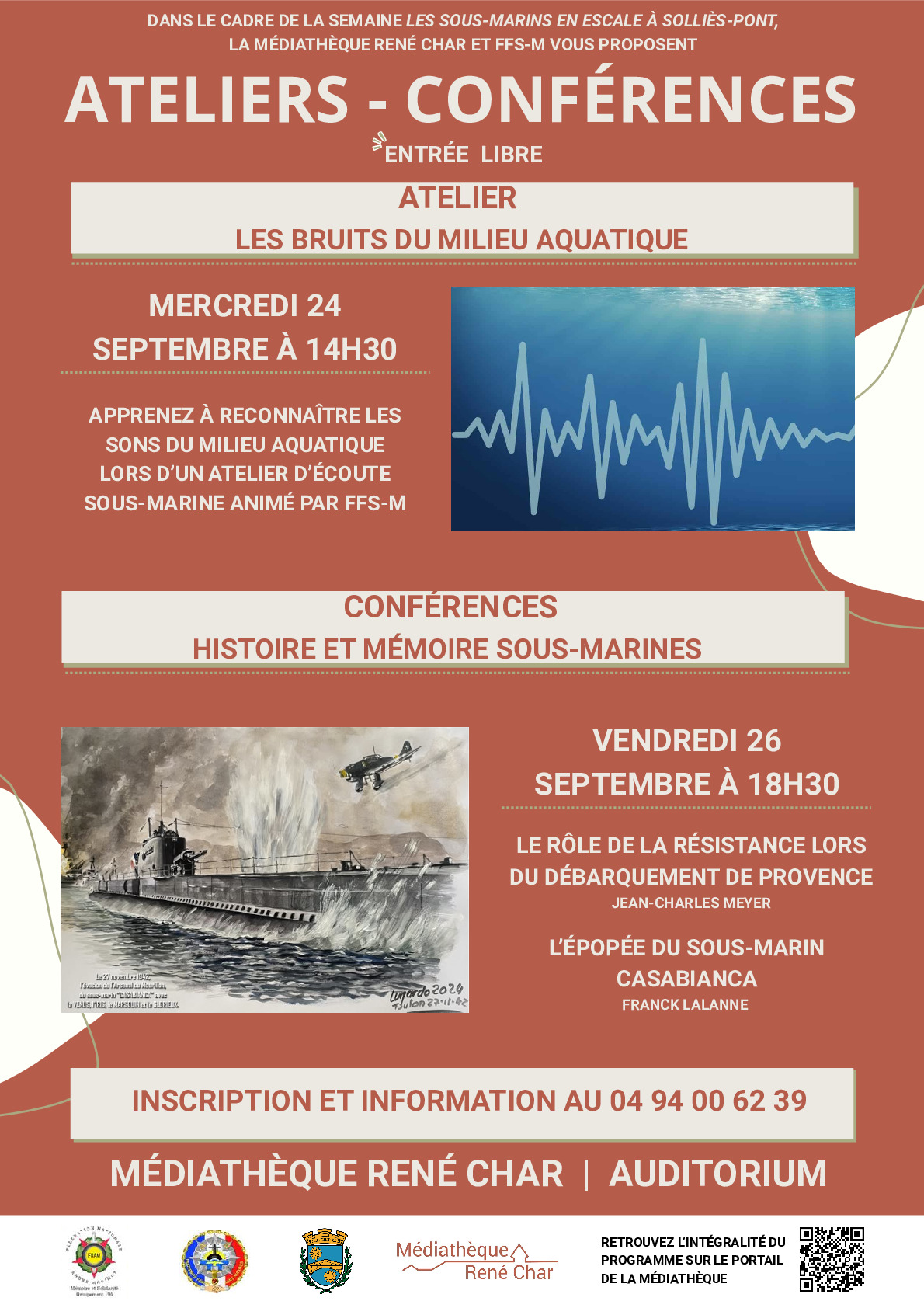 Atelier - Confrences Divers Mdiathque Ren CHAR