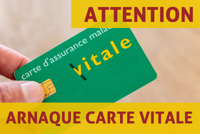 Arnaque carte vitale par SMS