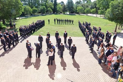 Remise de la croix de la valeur militaire FDA Forbin